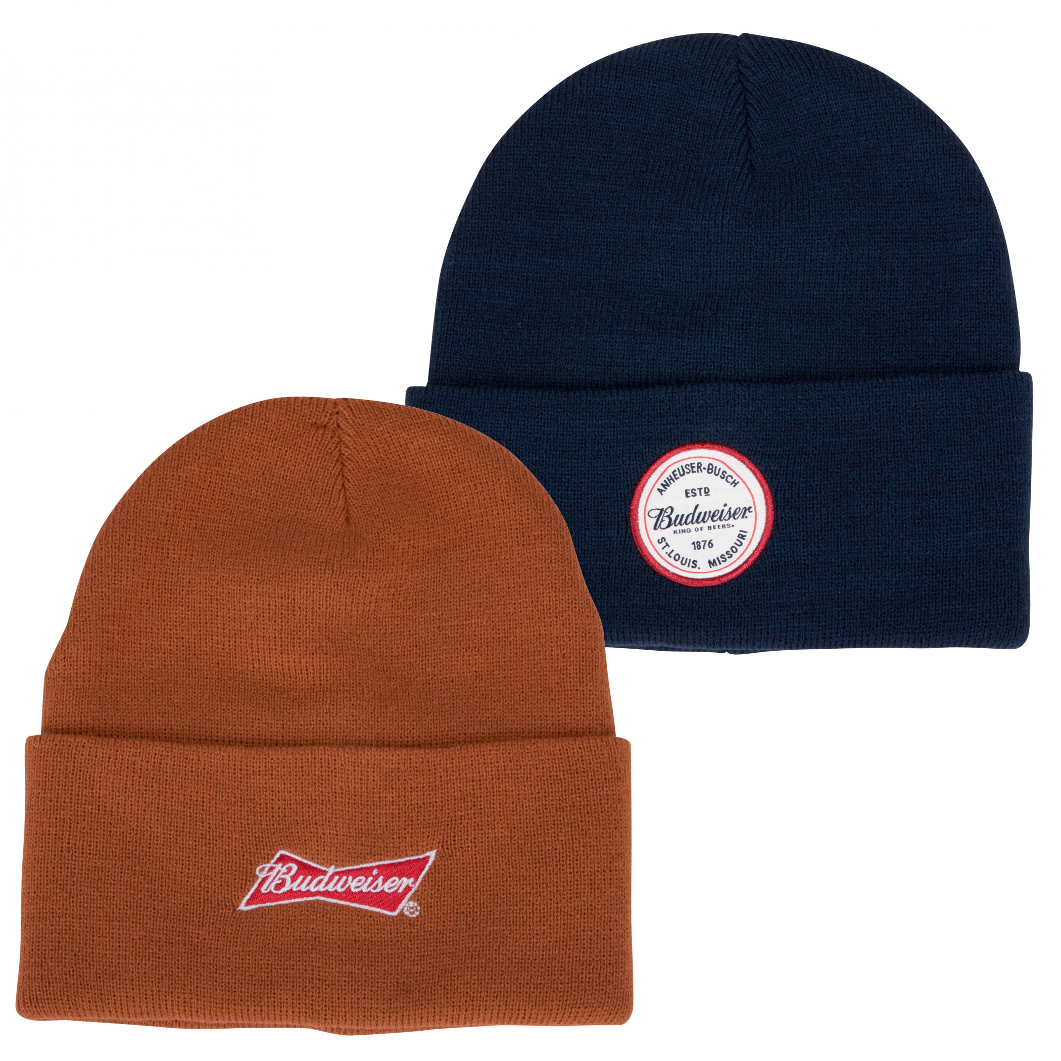 Budweiser Logo Beanies 2-Pack